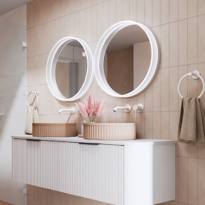 Sansa Round LED Mirror, 800 mm